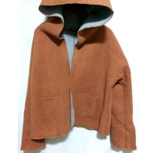 SheIn Hoodie Coat with front Pockets. XL